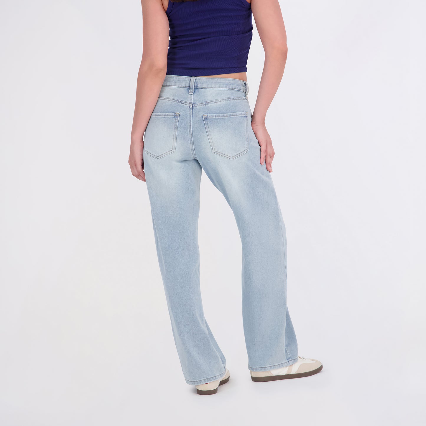 Project Indigo Women's Mid-Rise Stovepipe Jeans