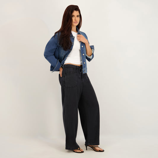 Project Indigo Women's Knit Denim Jacket