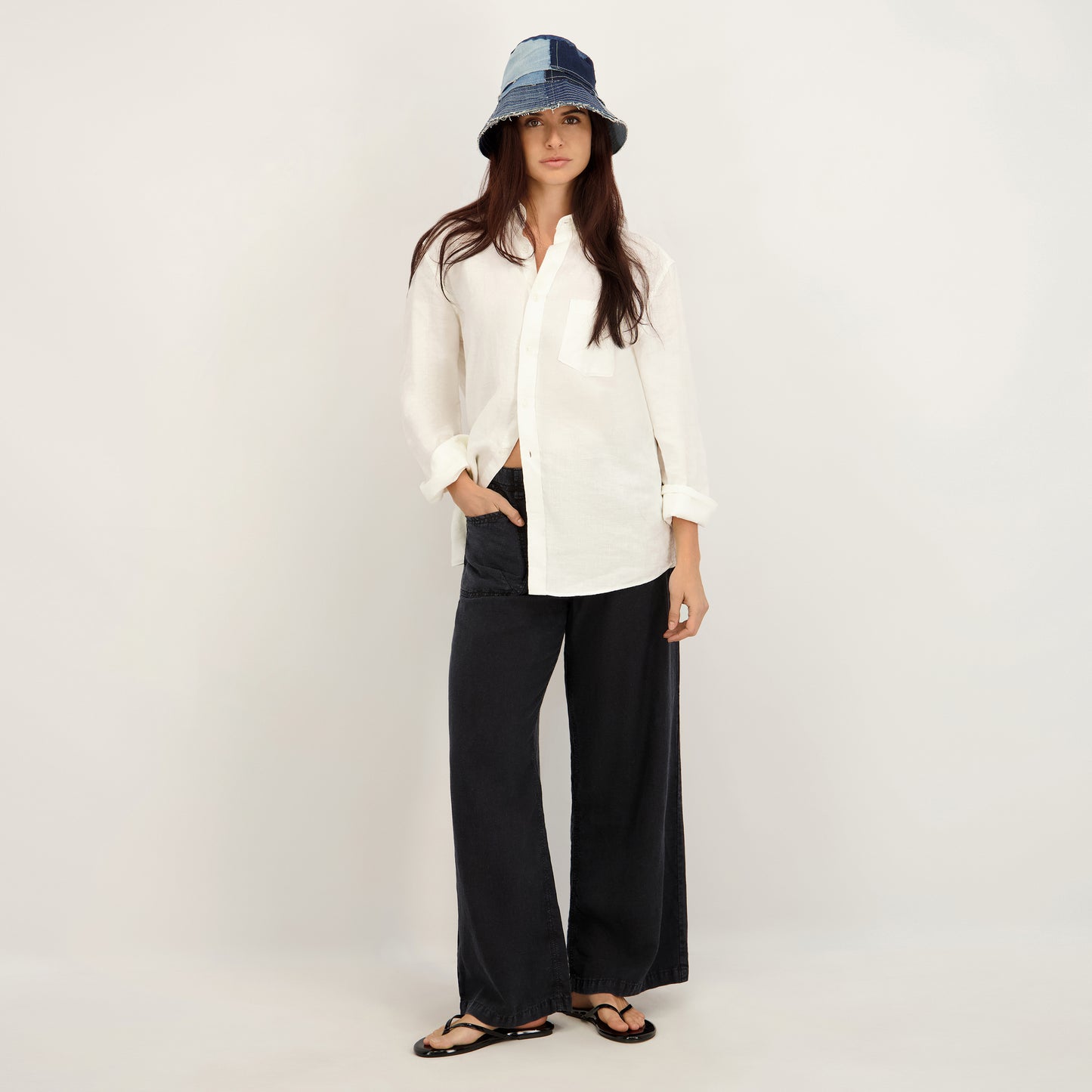 Project Green Label Women's Denim Bucket Hat