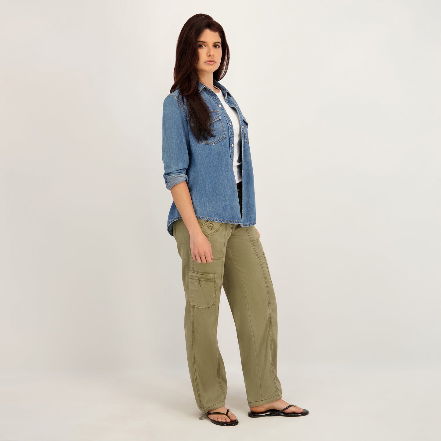 Project Indigo Women's Cargo Pocket Pant