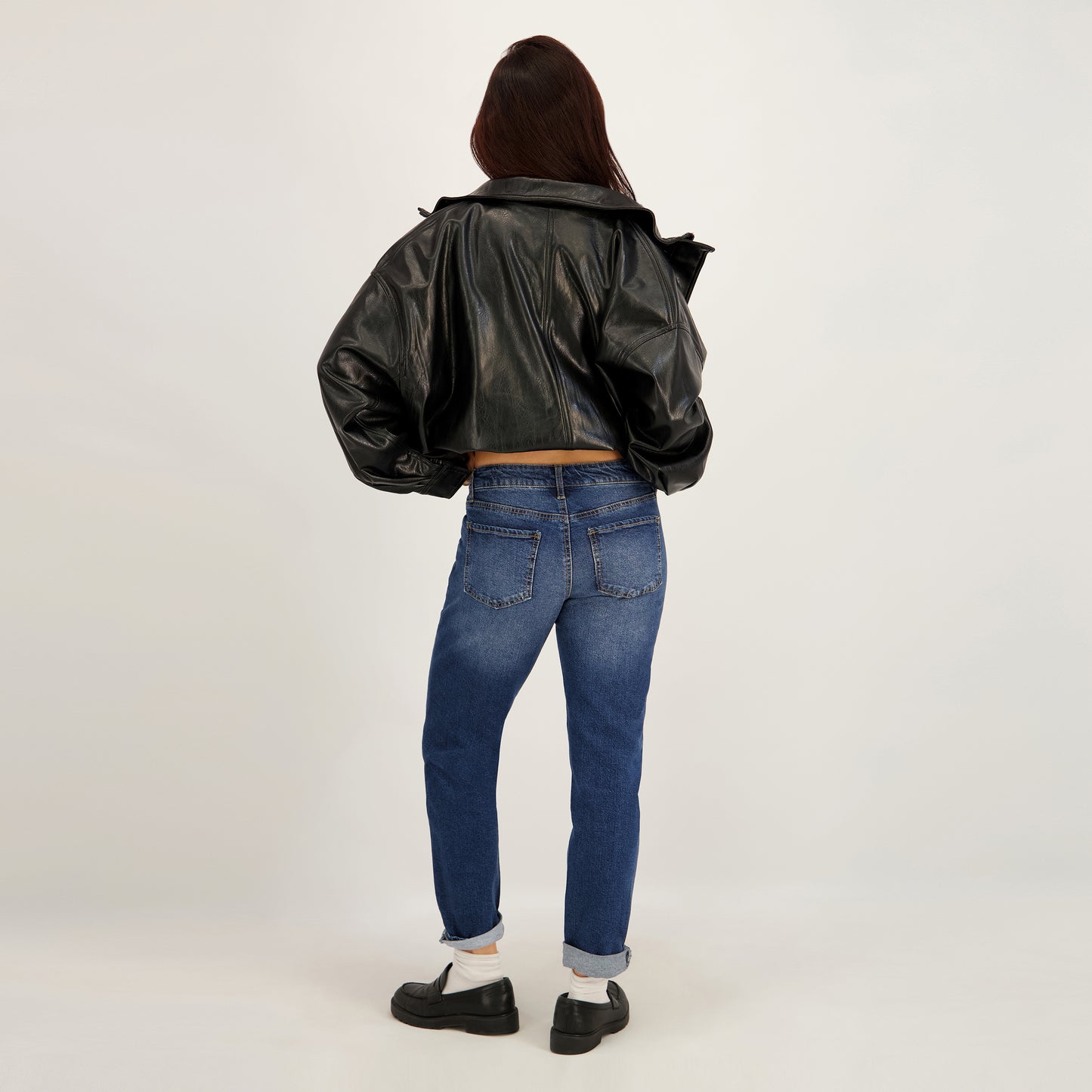 Project Indigo Women's Mid Rise Boyfriend Jean