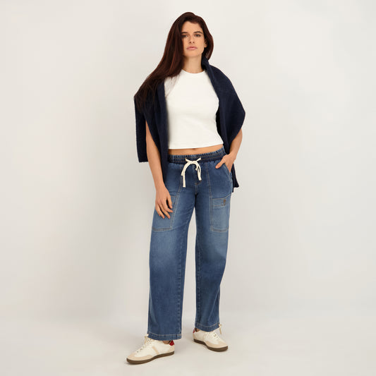 Project Indigo Women's Knit Denim Jean