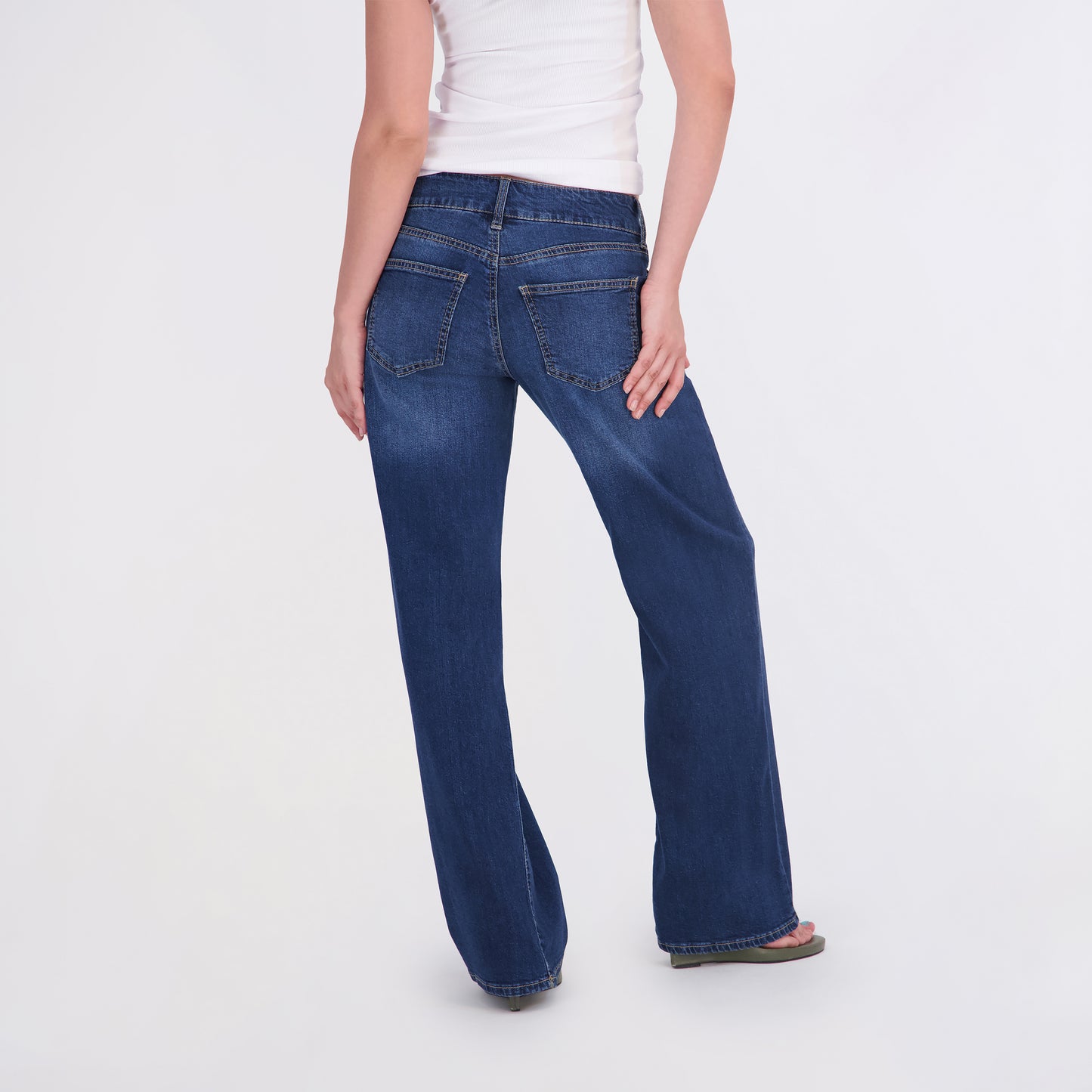 Project Indigo Women's Low Rise Loose Fit Jeans