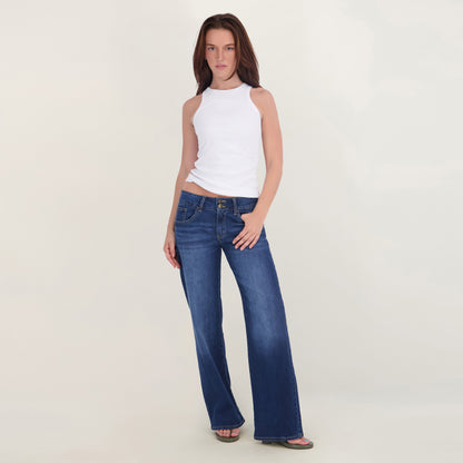 Project Indigo Women's Low Rise Loose Fit Jeans