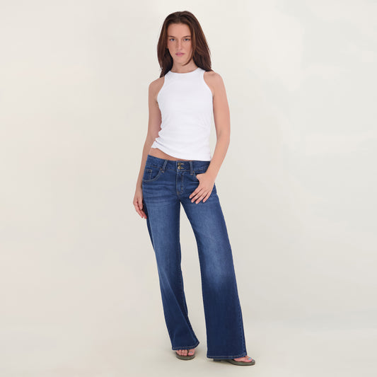 Project Indigo Women's Low Rise Loose Fit Jeans