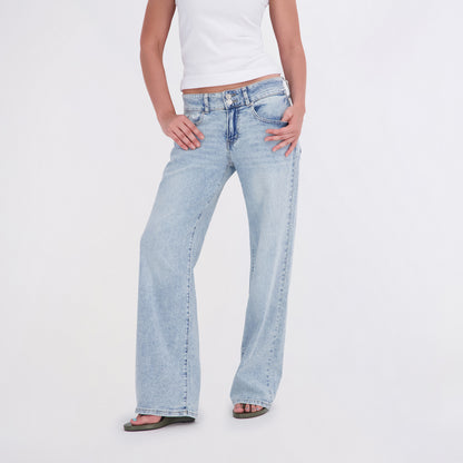 Project Indigo Women's Low Rise Loose Fit Jeans