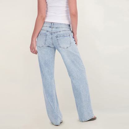 Project Indigo Women's Low Rise Loose Fit Jeans
