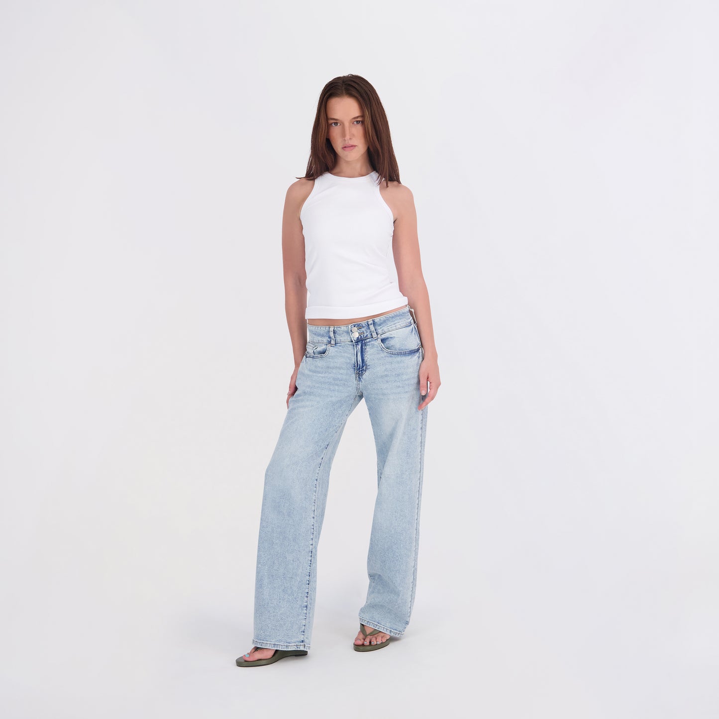 Project Indigo Women's Low Rise Loose Fit Jeans