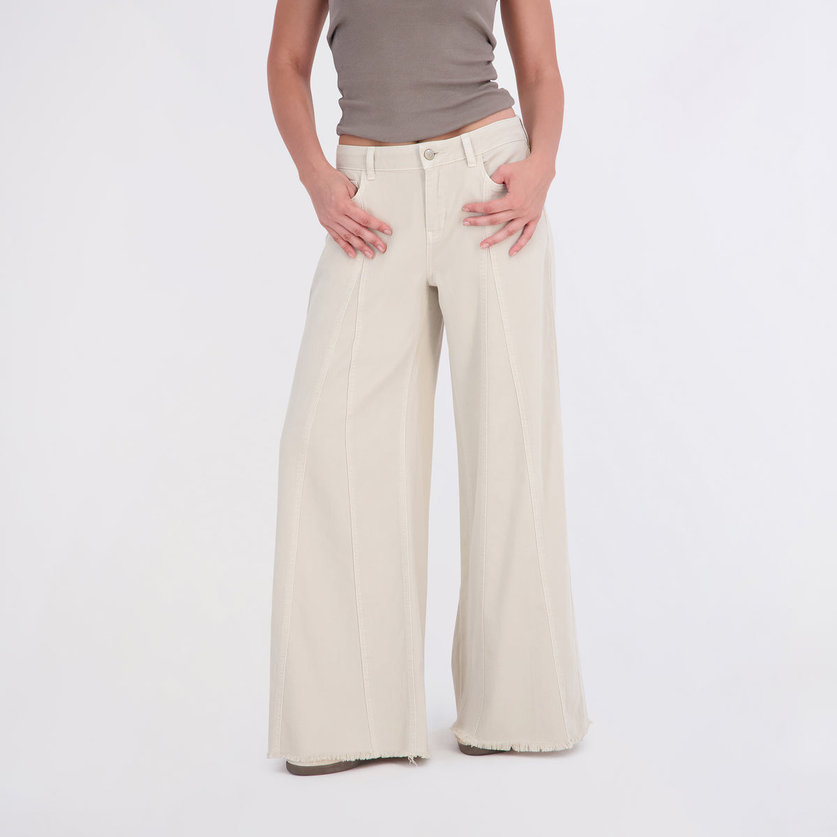 State of Indigo Women's Western Wide Leg Jean