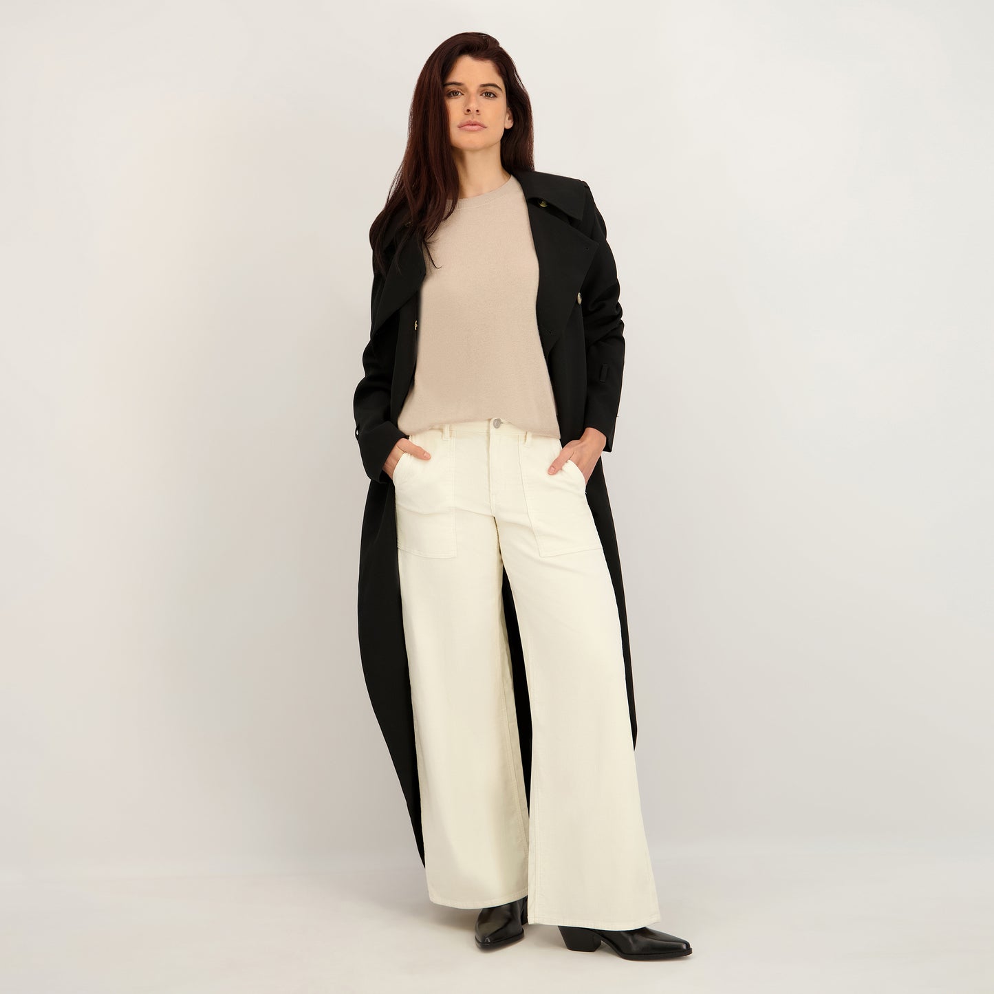 Project Indigo Women's Color Corduroy Drapey Trouser