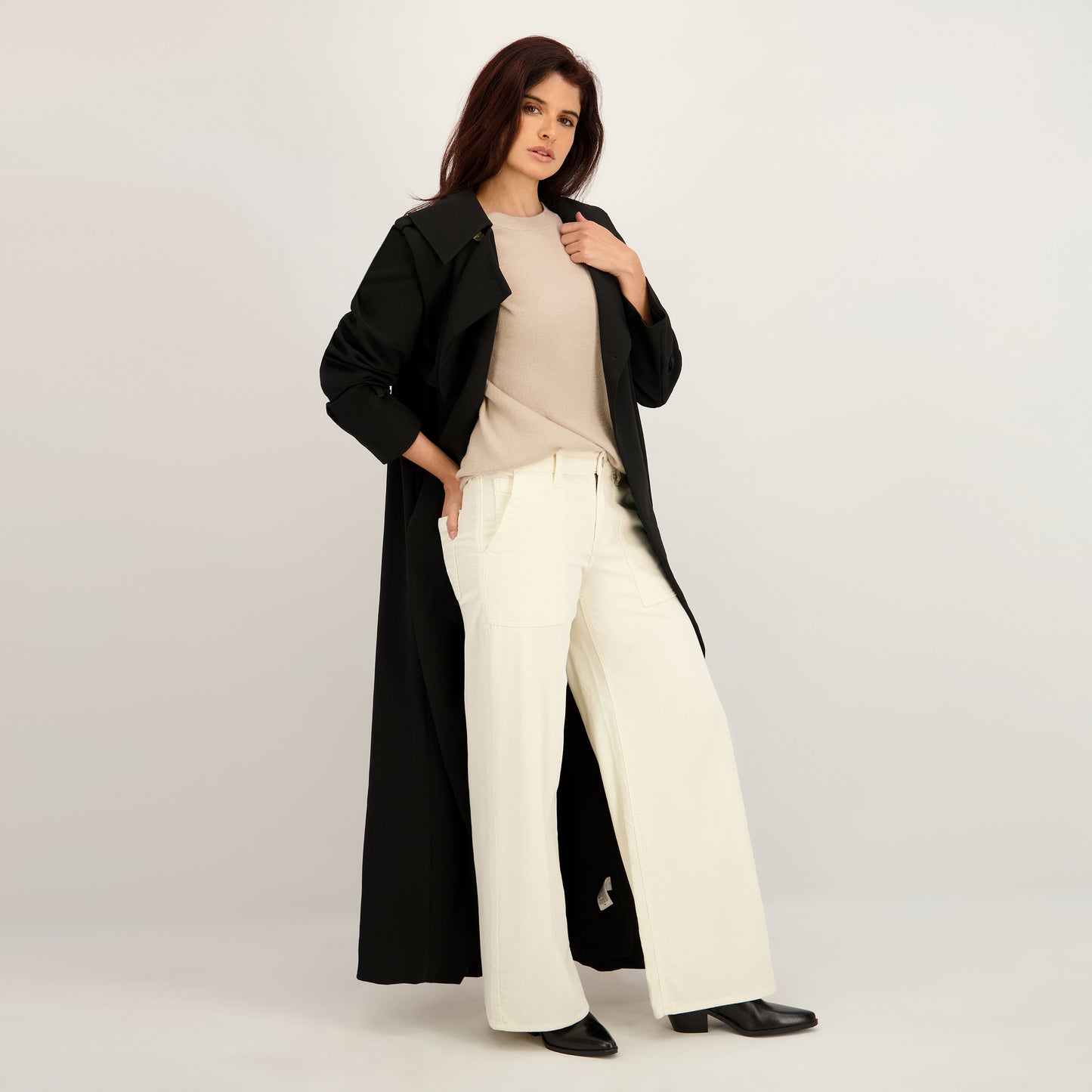 Project Indigo Women's Color Corduroy Drapey Trouser