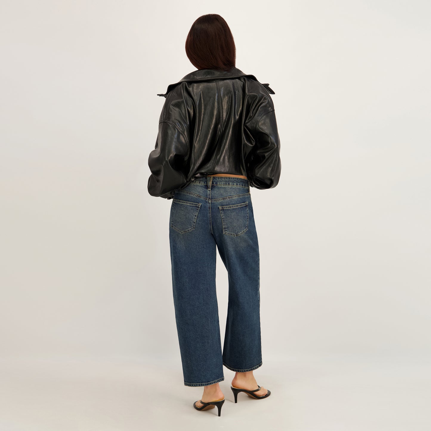 Project Indigo Women's Low Rise Barrel Boyfriend Jean