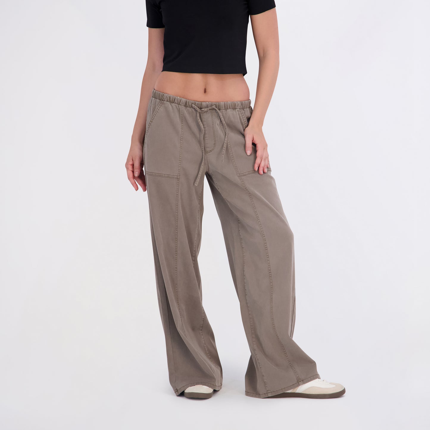 Project Indigo Women's Tencel Wide Leg Pants