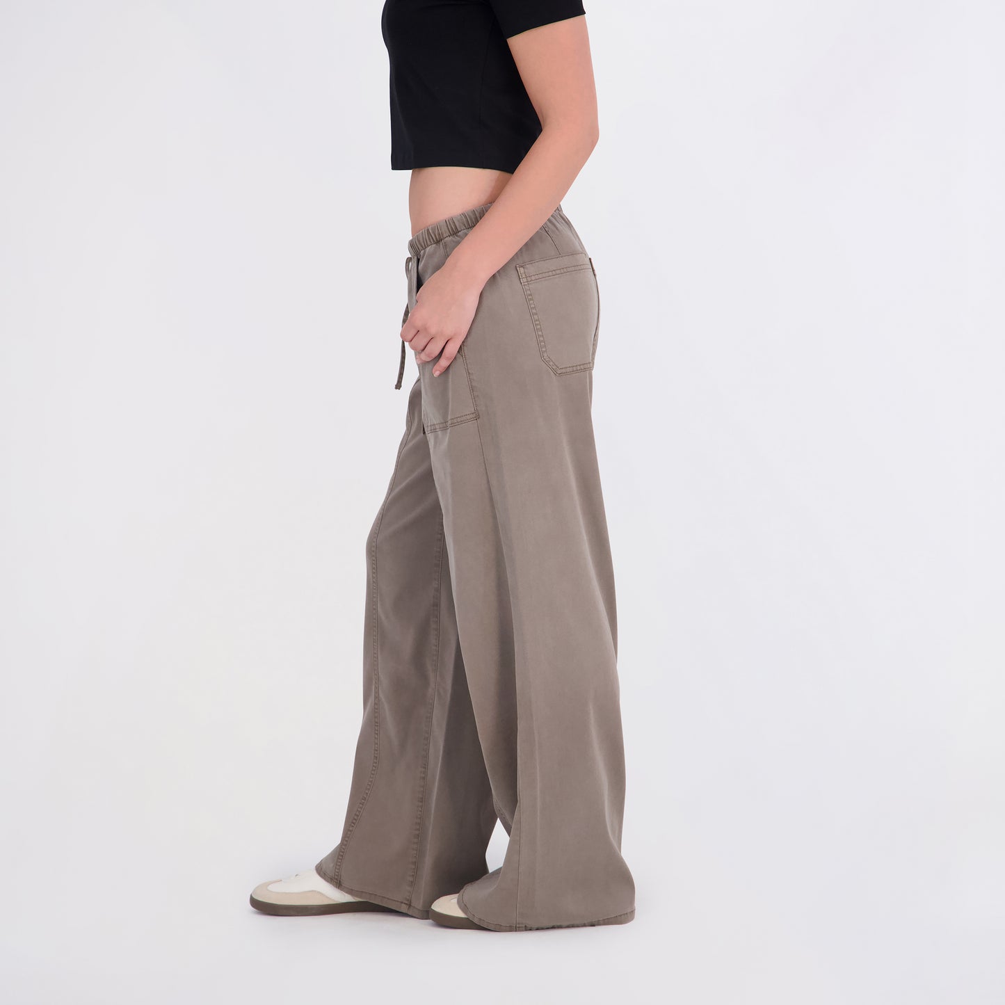 Project Indigo Women's Tencel Wide Leg Pants