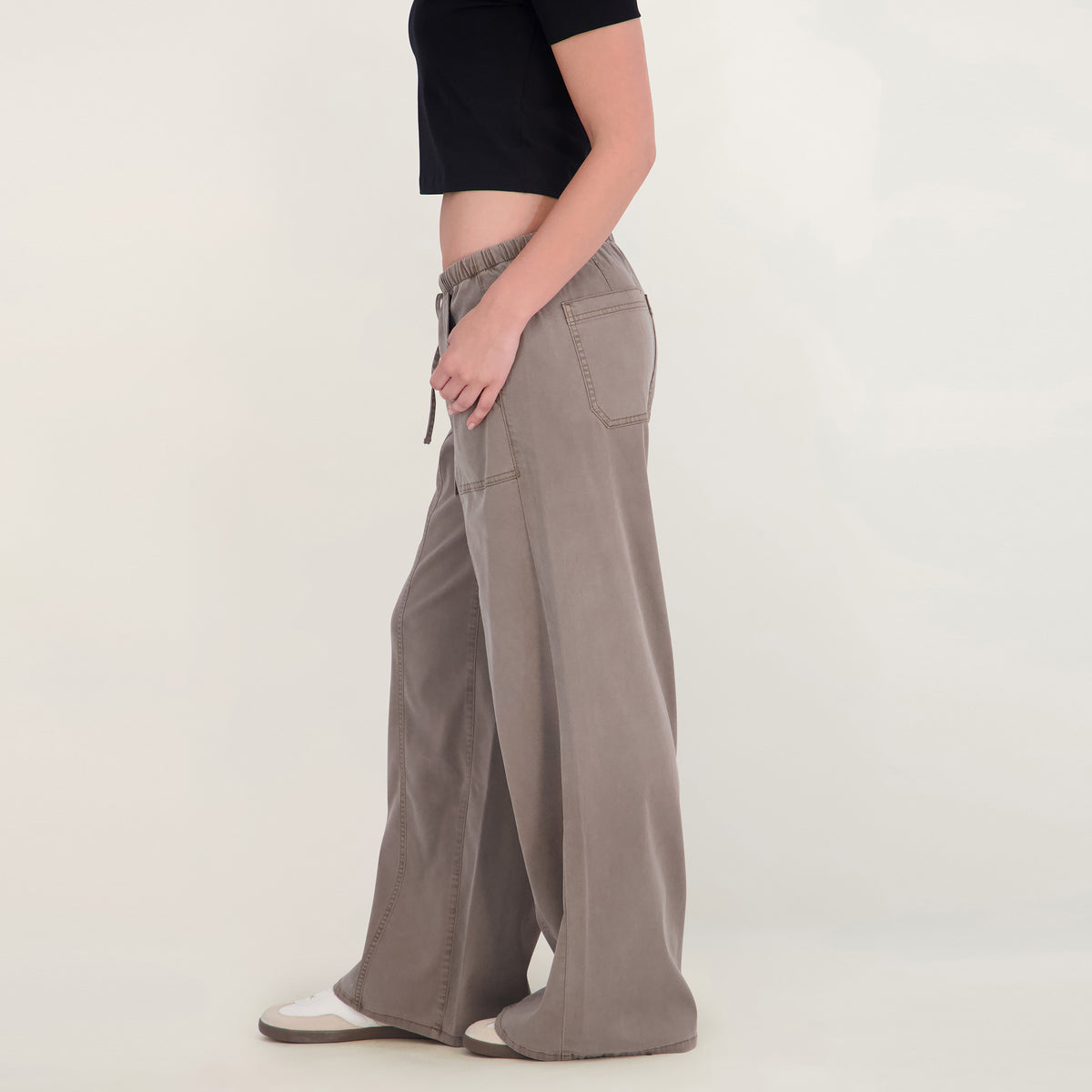 Project Indigo Women's Tencel Wide Leg Pants