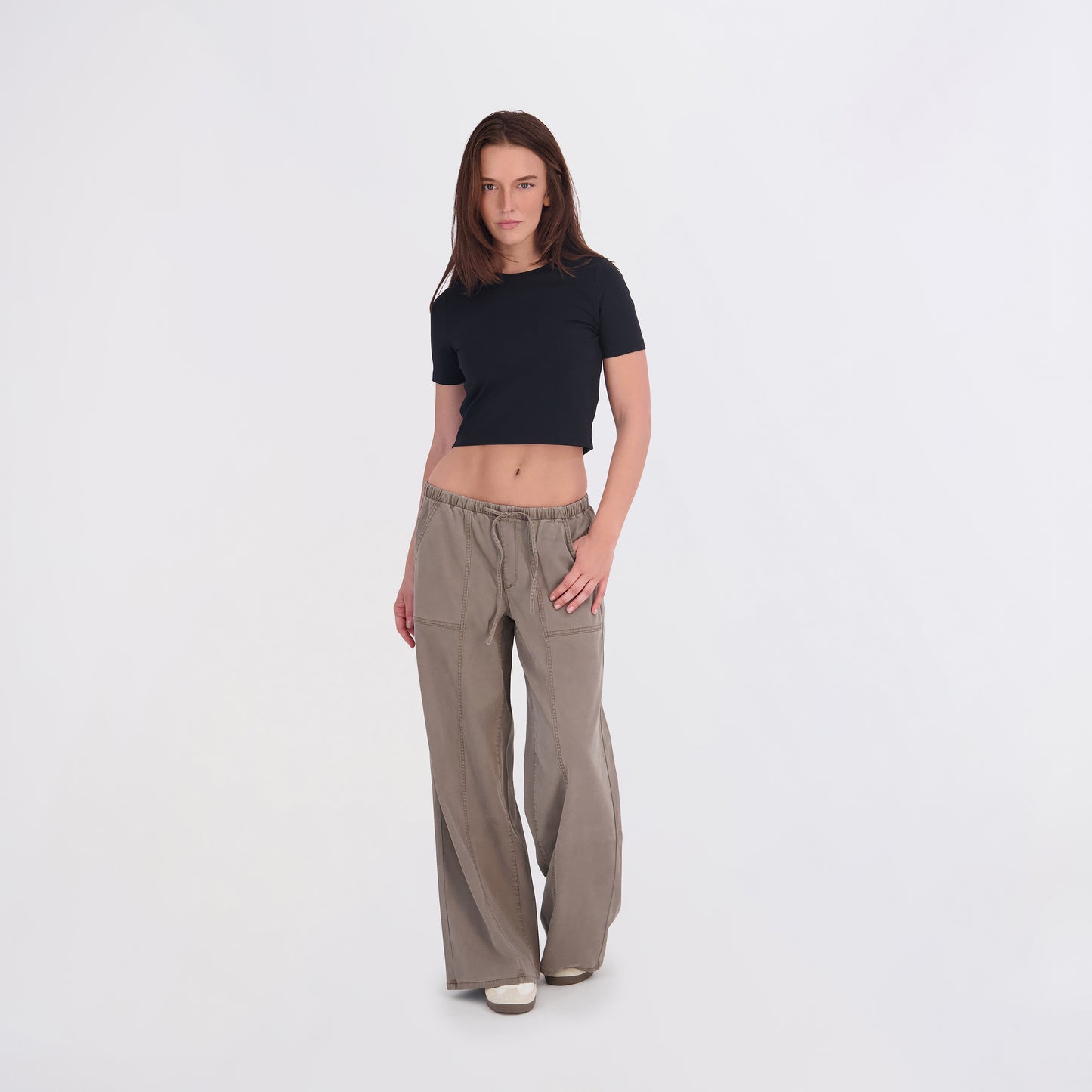 Project Indigo Women's Tencel Wide Leg Pants