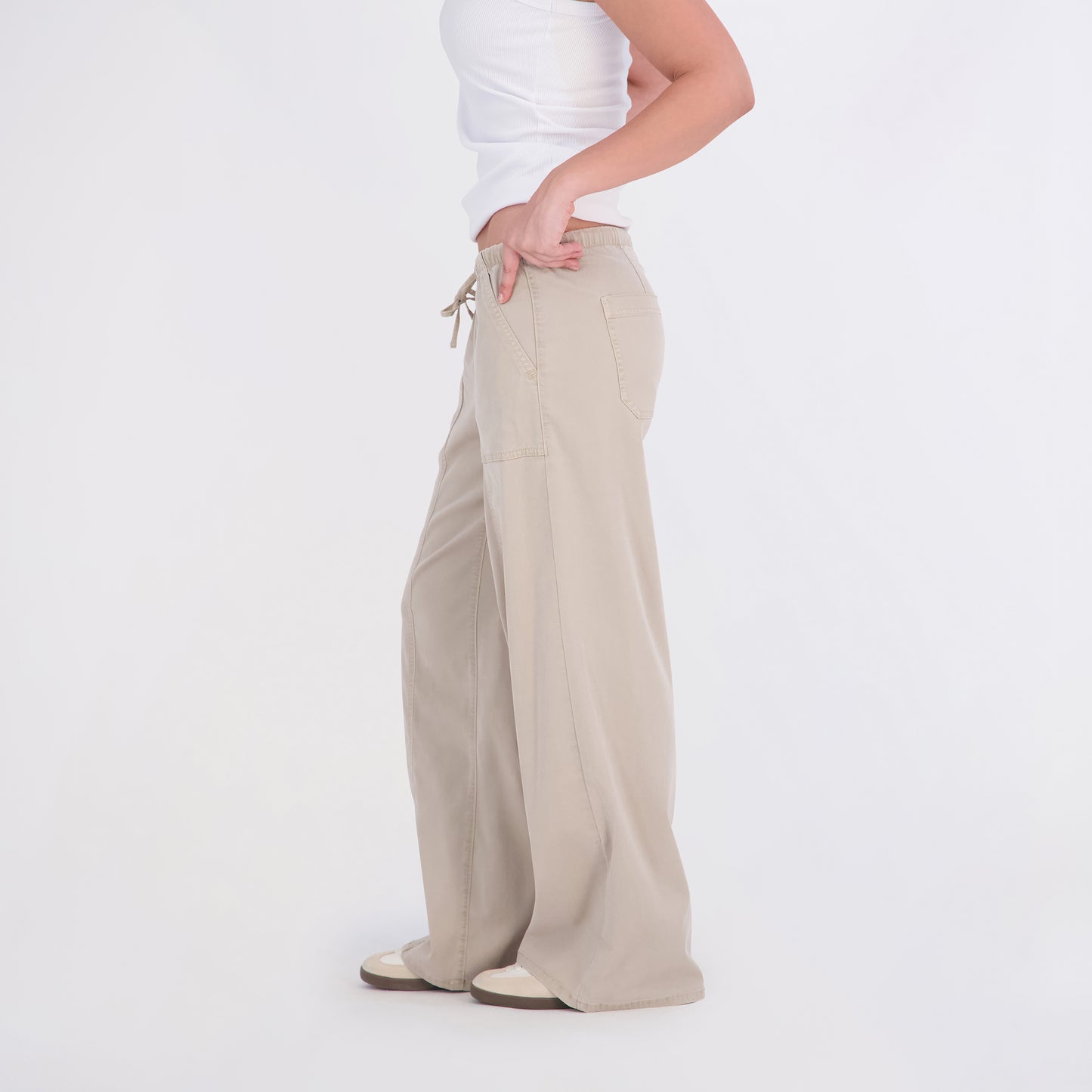 Project Indigo Women's Tencel Wide Leg Pants