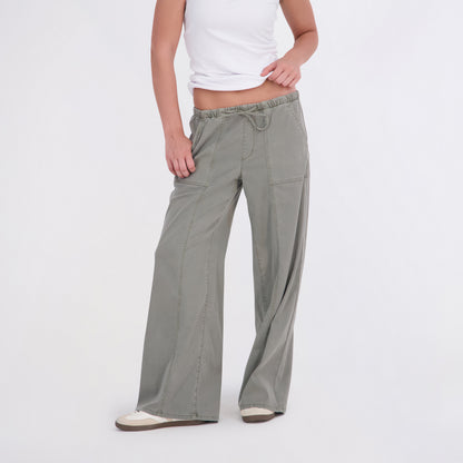 Project Indigo Women's Tencel Wide Leg Pants