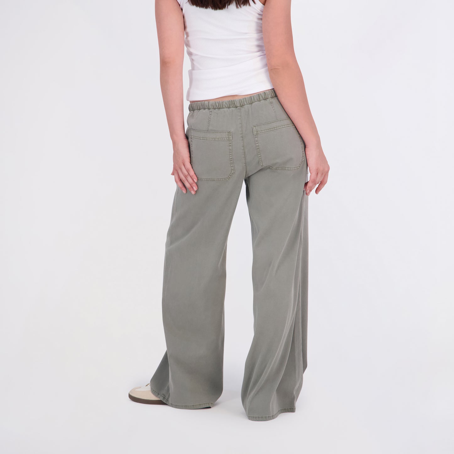 Project Indigo Women's Tencel Wide Leg Pants