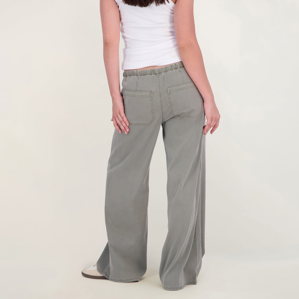 Project Indigo Women's Tencel Wide Leg Pants