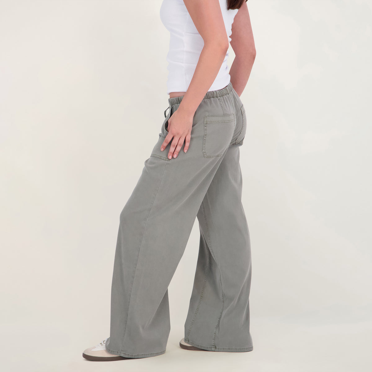 Project Indigo Women's Tencel Wide Leg Pants