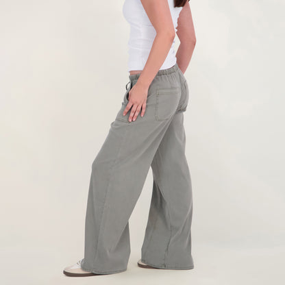 Project Indigo Women's Tencel Wide Leg Pants