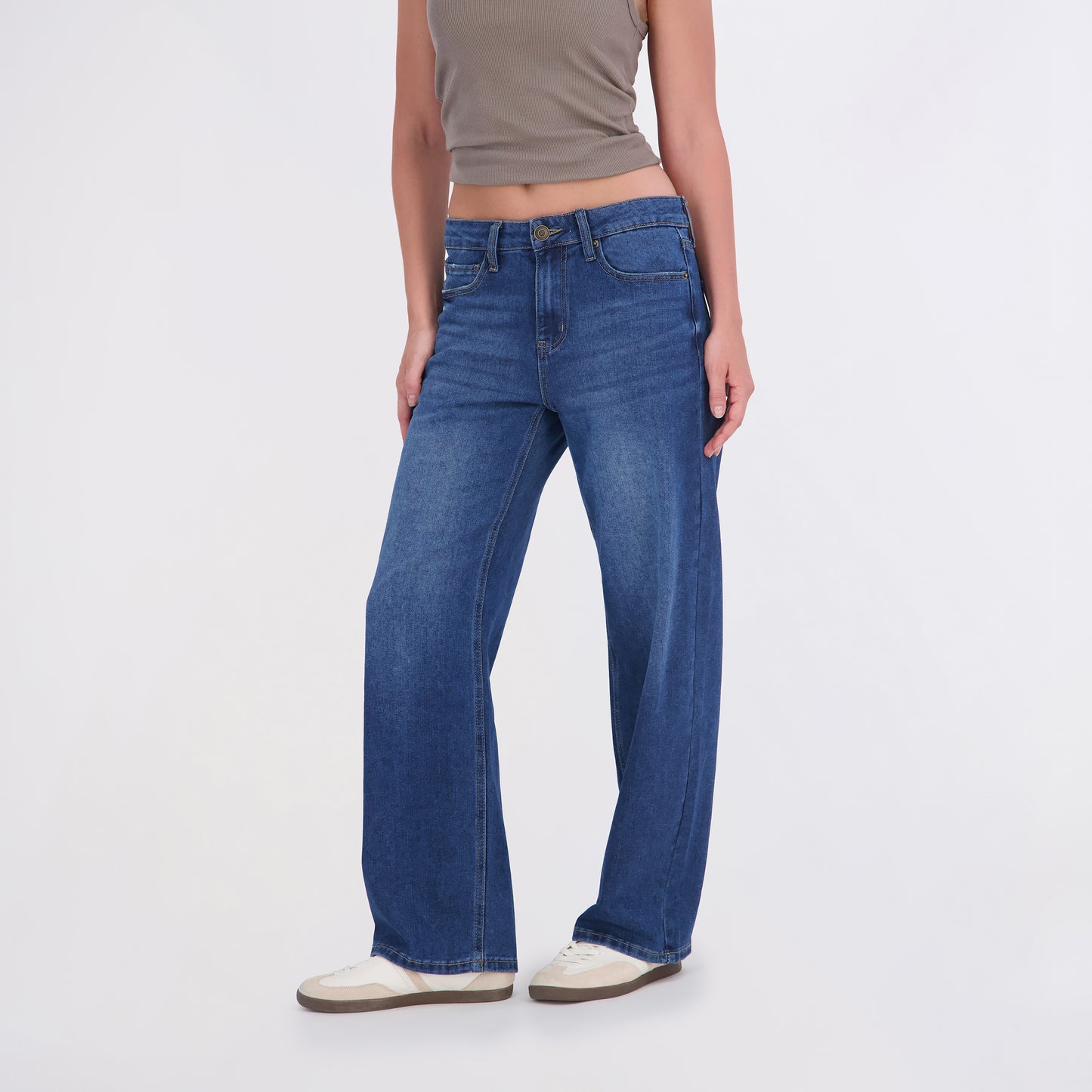 Project Indigo Women's Mid-Rise Stovepipe Jeans