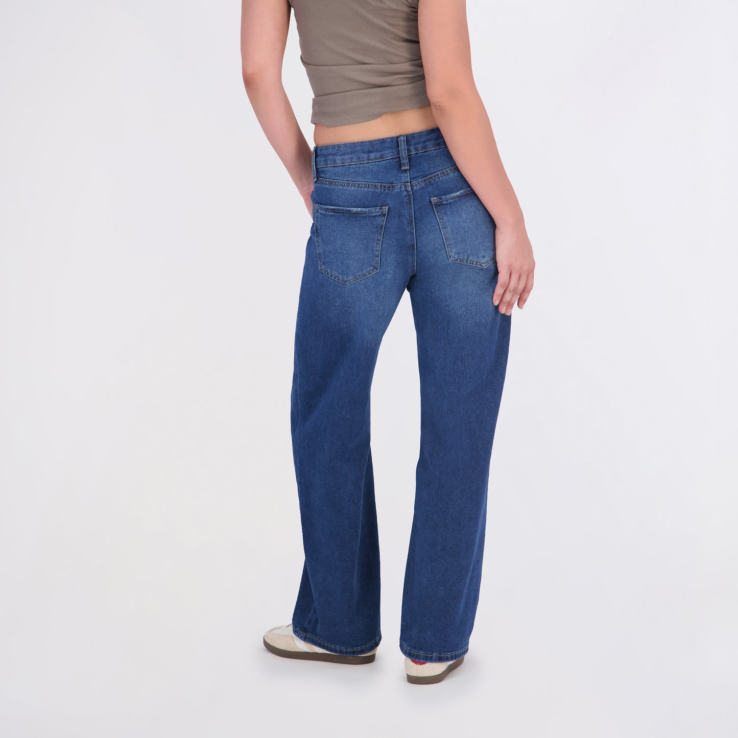 Project Indigo Women's Mid-Rise Stovepipe Jeans