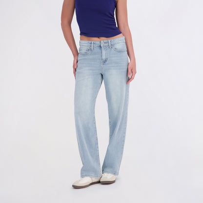 Project Indigo Women's Mid-Rise Stovepipe Jeans