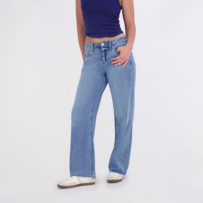 Project Indigo Women's Mid-Rise Stovepipe Jeans