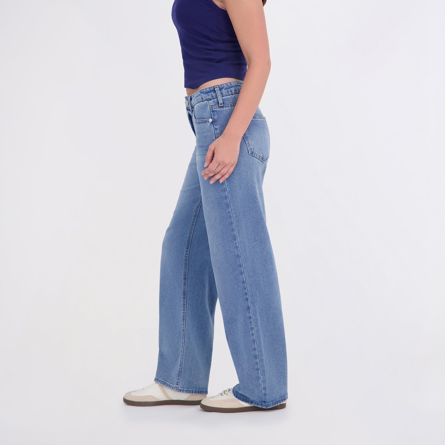 Project Indigo Women's Mid-Rise Stovepipe Jeans