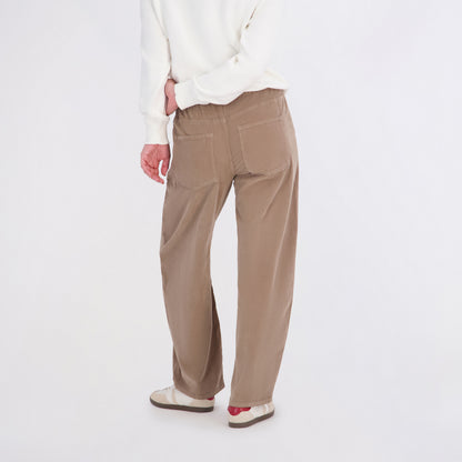 Project Indigo Women's Corduroy Barrel Jeans