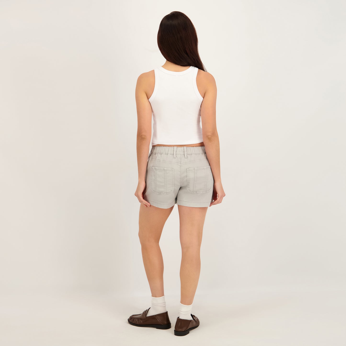 Project Indigo Women's Mid Rise Tencil Short