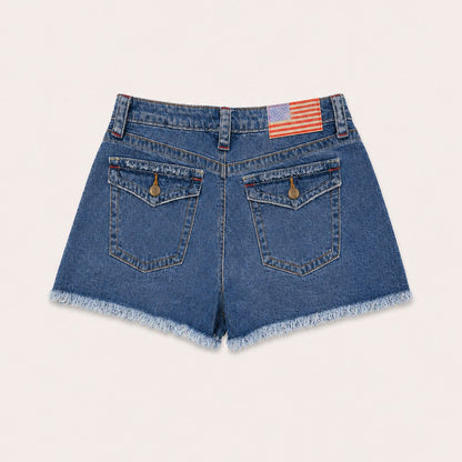 State of Indigo Women's Americana Denim Short