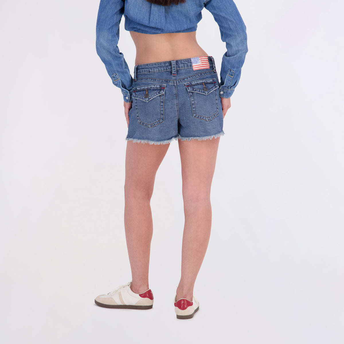 State of Indigo Women's Americana Denim Short