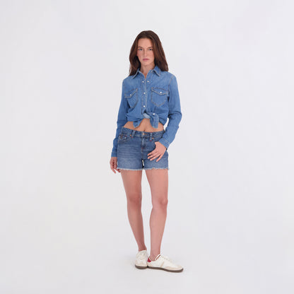 State of Indigo Women's Americana Denim Short