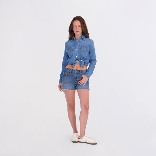 State of Indigo Women's Americana Denim Short