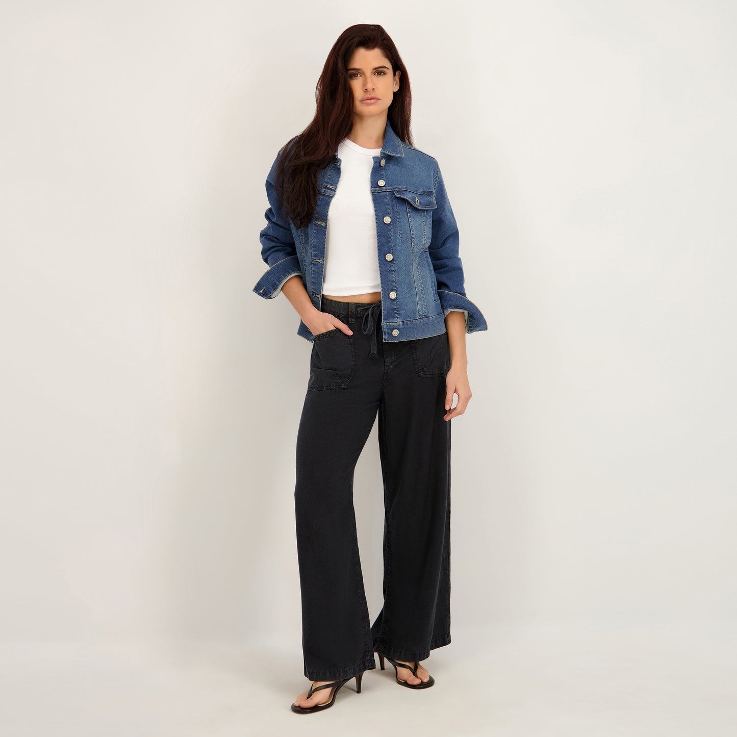 Project Indigo Women's Knit Denim Jacket