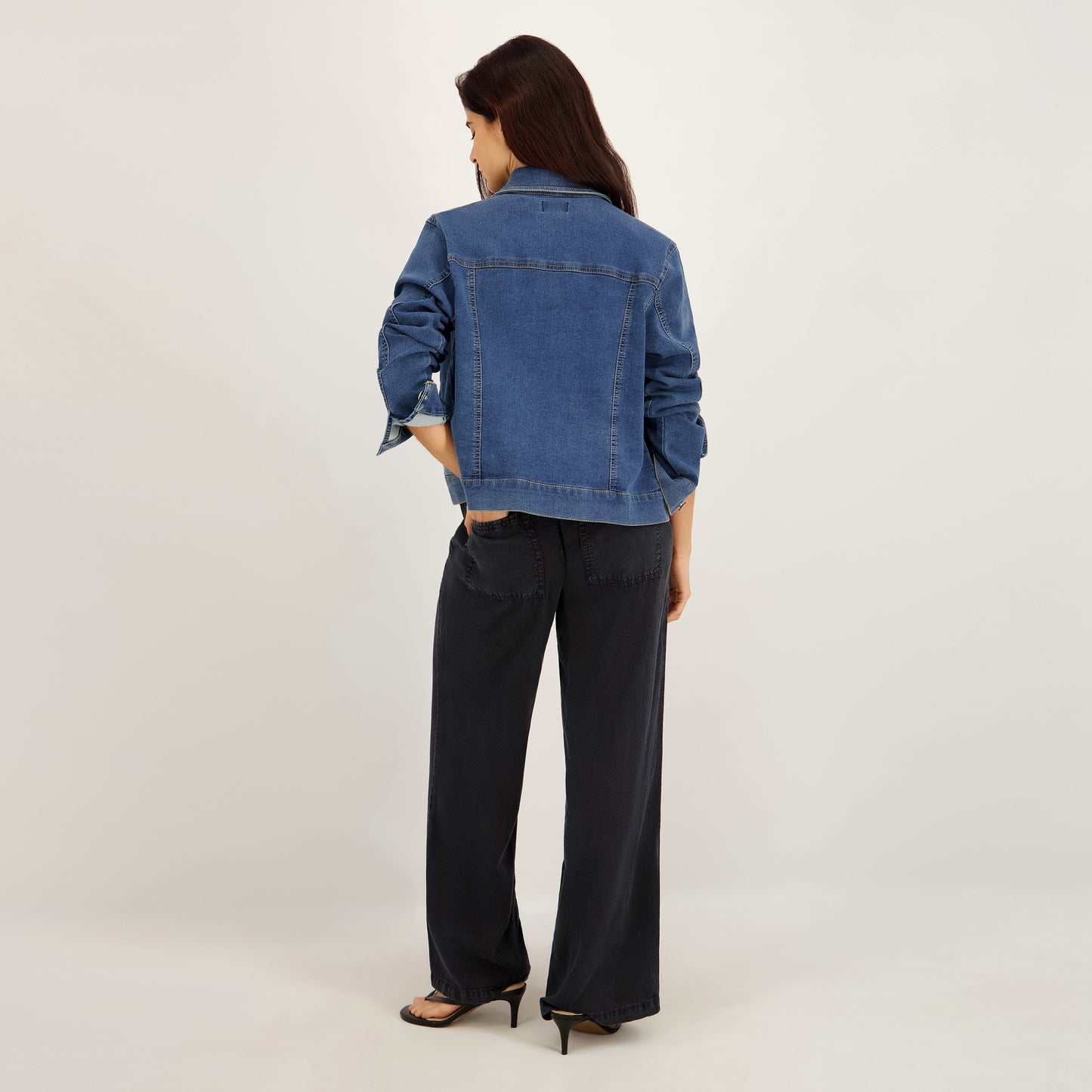 Project Indigo Women's Knit Denim Jacket