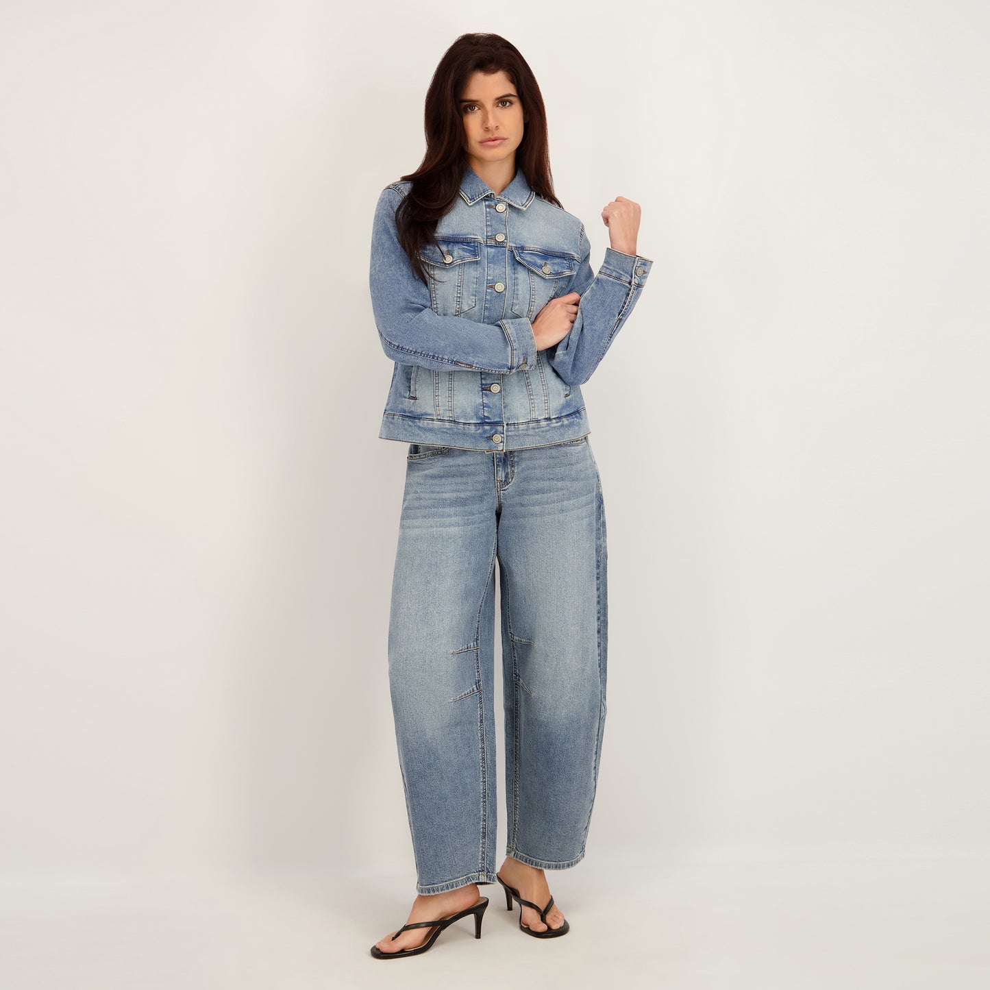 Project Indigo Women's Knit Denim Jacket