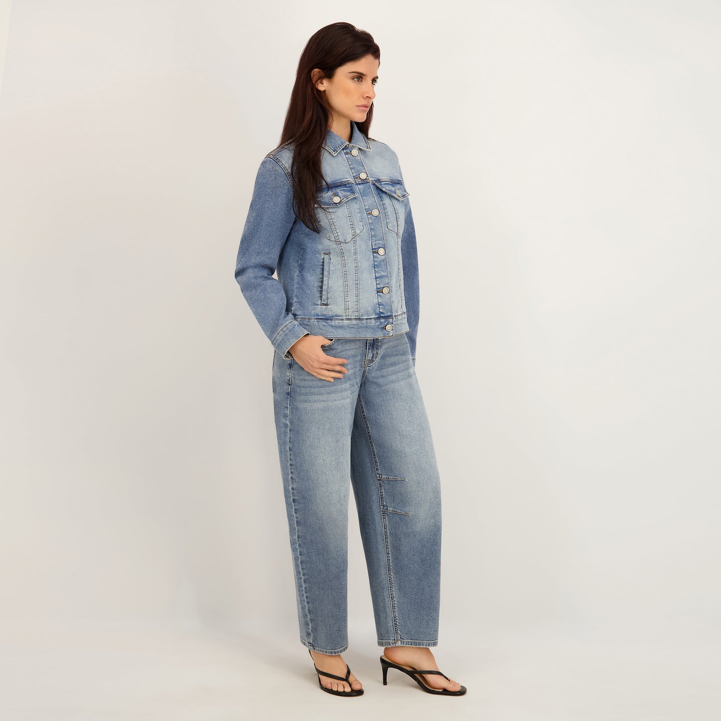 Project Indigo Women's Knit Denim Jacket