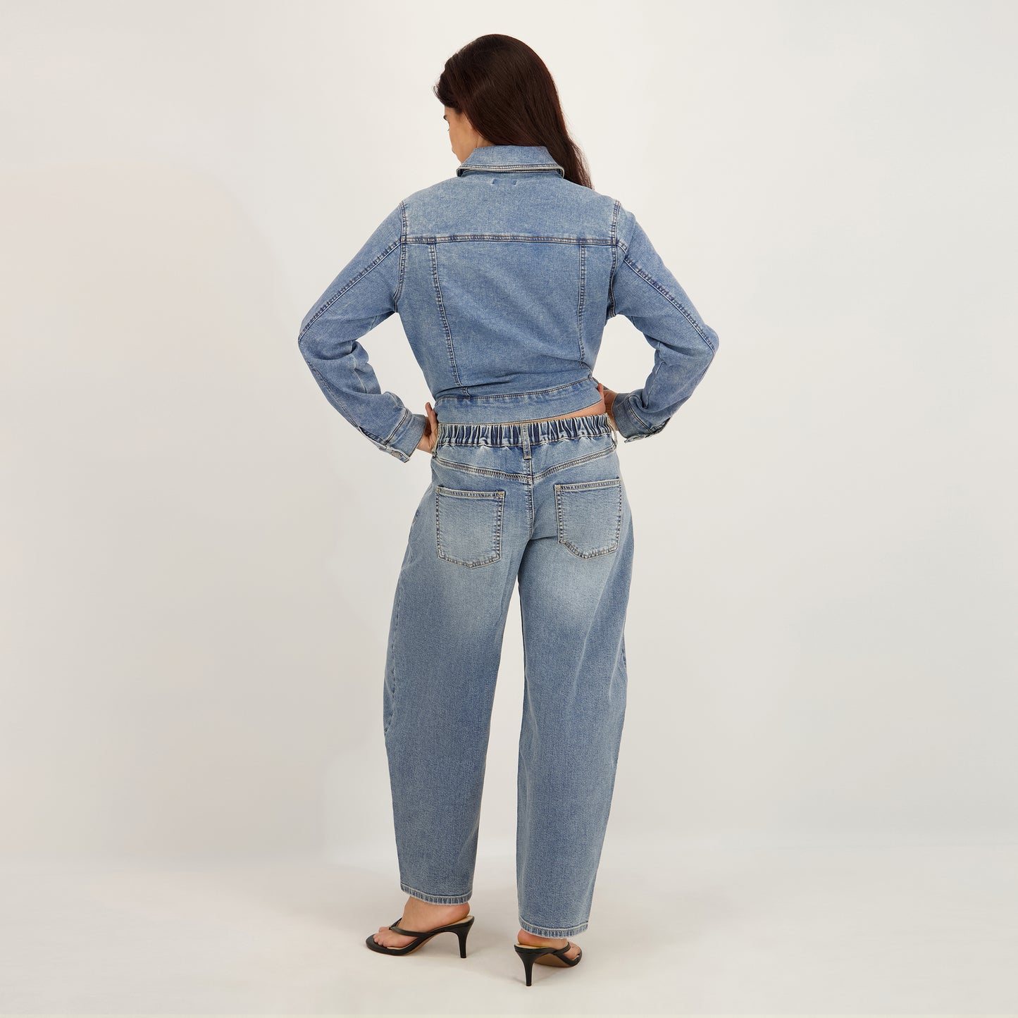 Project Indigo Women's Knit Denim Jacket