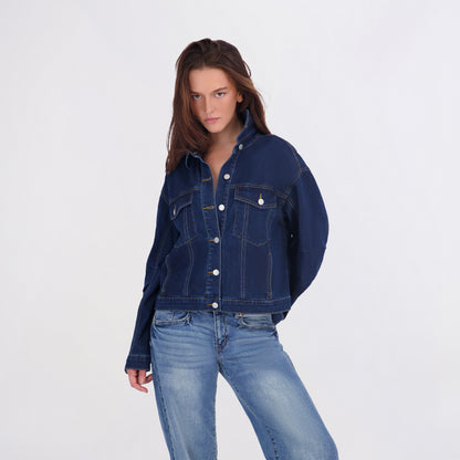 State of Indigo Women's Oversized Denim Jacket