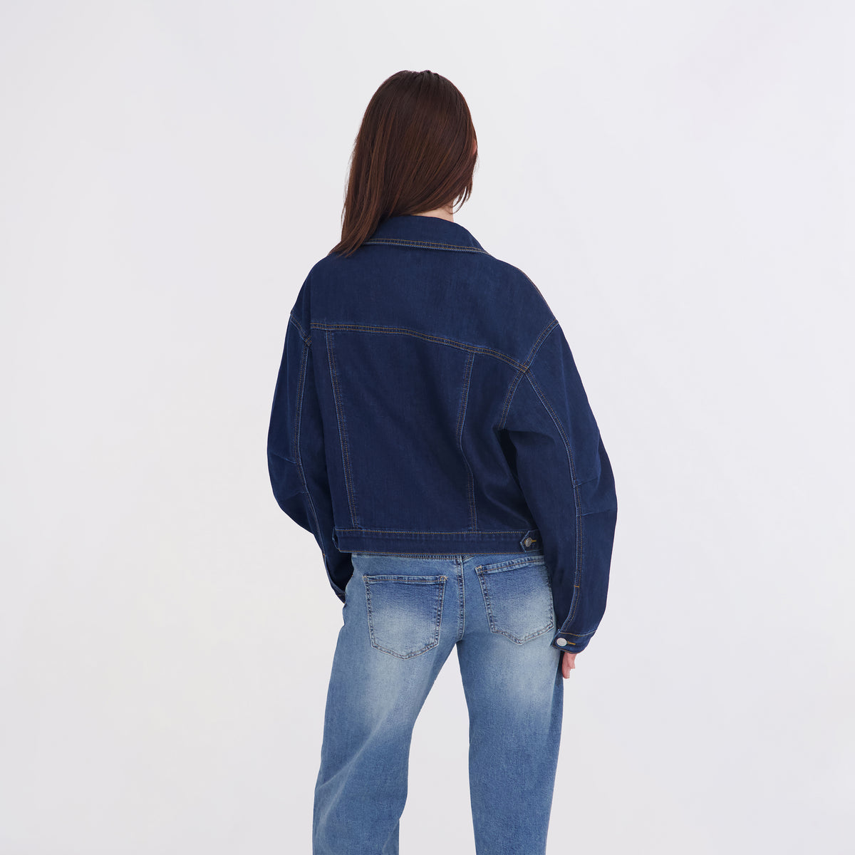 State of Indigo Women's Oversized Denim Jacket