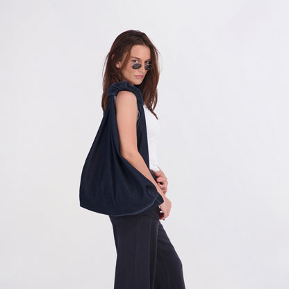 Project Indigo Women's Oversized Denim Tote