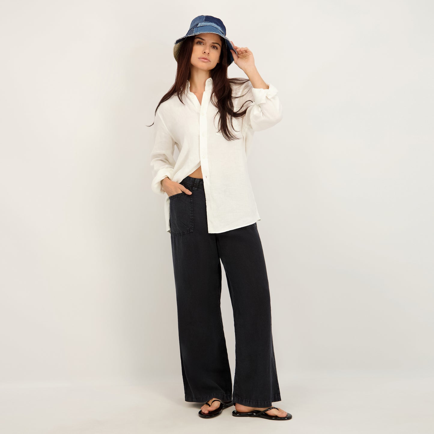 Project Green Label Women's Denim Bucket Hat