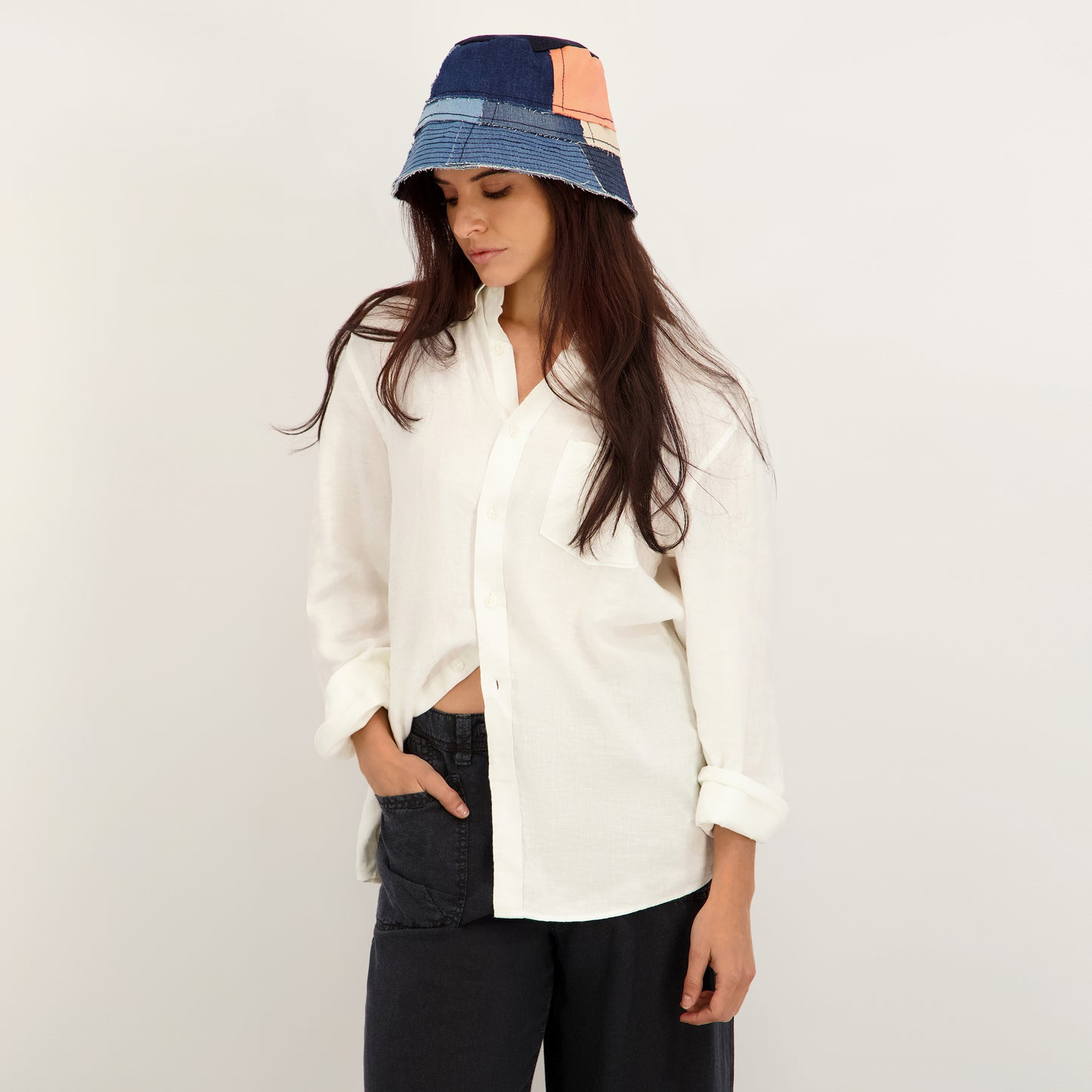 Project Green Label Women's Denim Bucket Hat