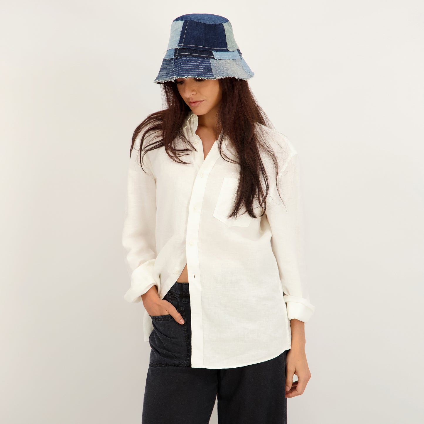 Project Green Label Women's Denim Bucket Hat