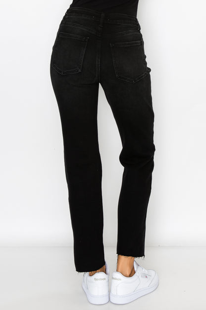 Project Green Label Junior's High Rise Straight Leg Jean