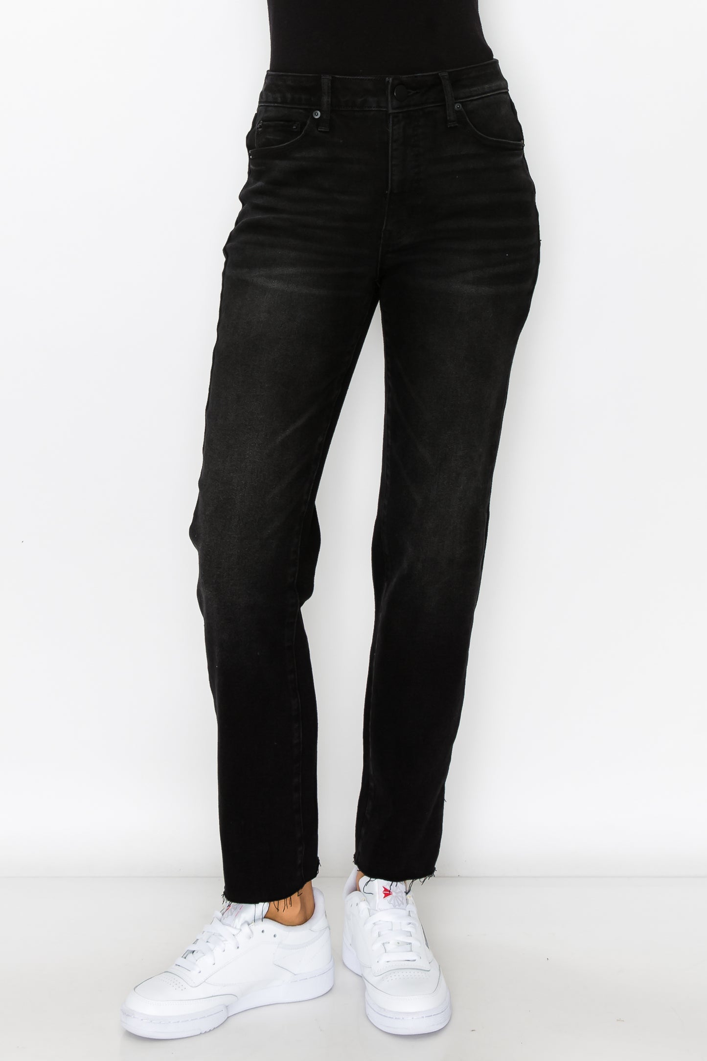 Project Green Label Junior's High Rise Straight Leg Jean